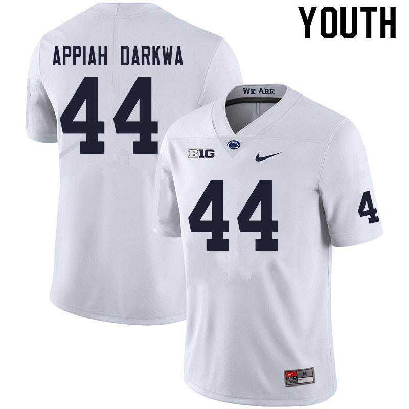 NCAA Nike Youth Penn State Nittany Lions Joseph Appiah Darkwa #44 College Football Authentic White Stitched Jersey OAI0098ON